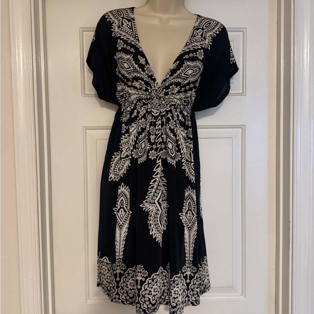 Black and White Dress